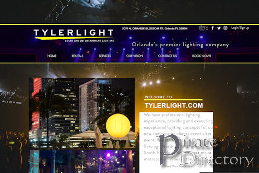 Website preview for: Tyler Light
