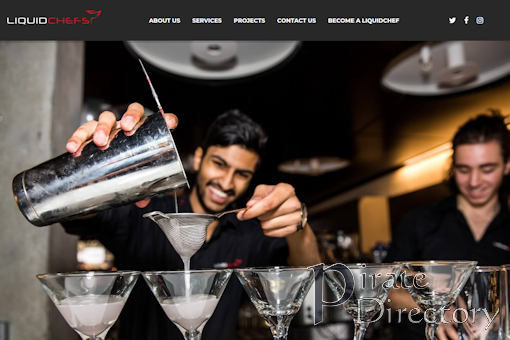 Website preview for: Liquid Chefs