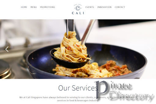 Website preview for: Cali Singapore