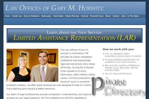 Website preview for: Gary M Horwitz