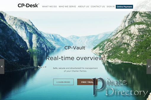 Website preview for: CP Desk