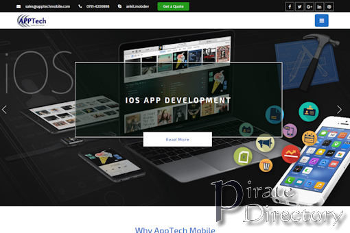 Website preview for: APPTech Mobile