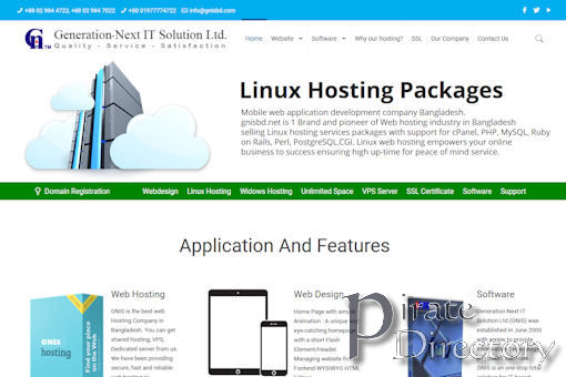 Website preview for: Generation Next IT Solution Ltd