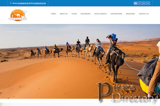 Website preview for: Fuma Tour Travel