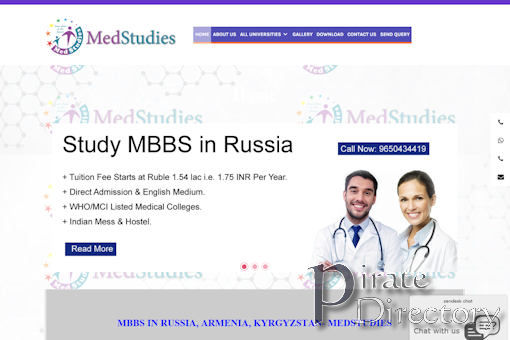 Website preview for: MedStudies IN