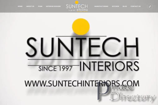 Website preview for: Suntech Interiors