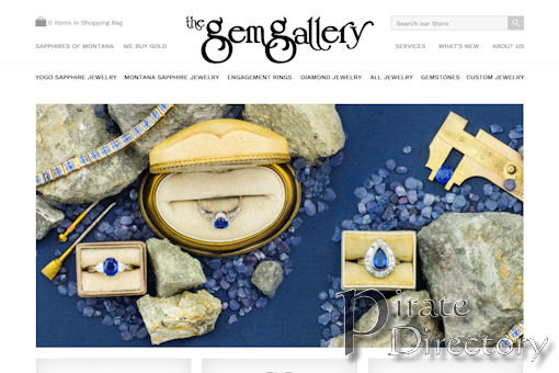 Website preview for: Gem Gallery
