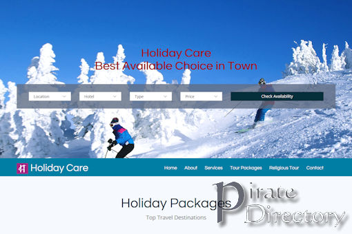 Website preview for: Holidaycare