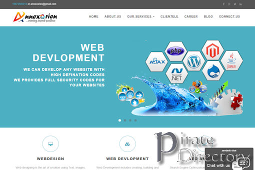 Website preview for: Annexorien