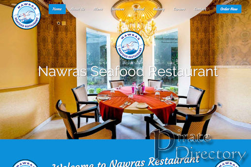 Website preview for: Nawras Seafood Restuarant