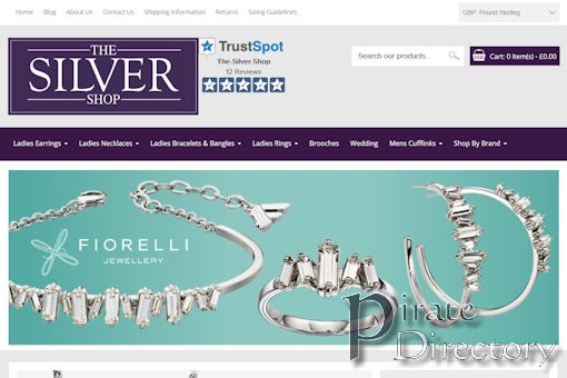 Website preview for: The Silver hop