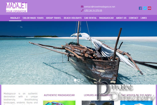 Website preview for: Travel Madagascar