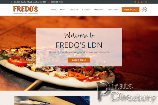 Website preview for: Fredos LDN