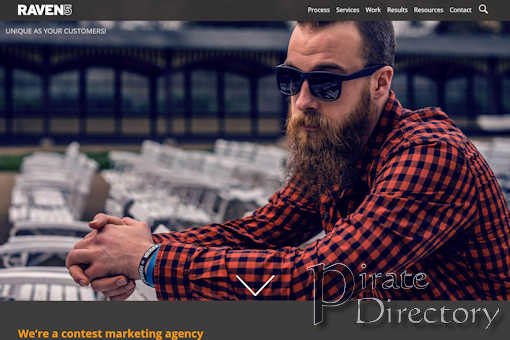 Website preview for: RAVEN5