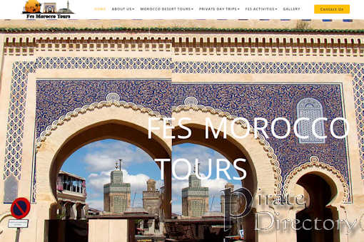 Website preview for: Fes Morocco Tours