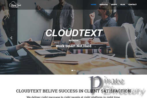 Website preview for: Cloudtext Technologies