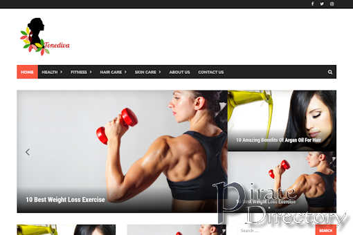 Website preview for: Tonediva