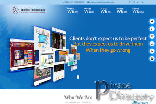 Website preview for: Ennoble Technologies