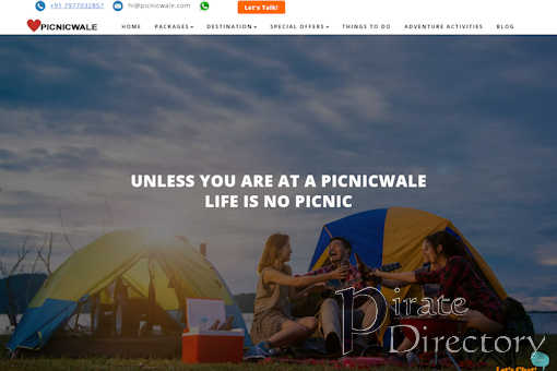 Website preview for: Picnicwale