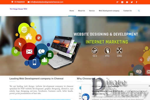 Website preview for: Website development Chennai