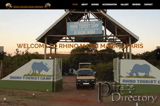 Website preview for: Rhino Masai Mara Safaris