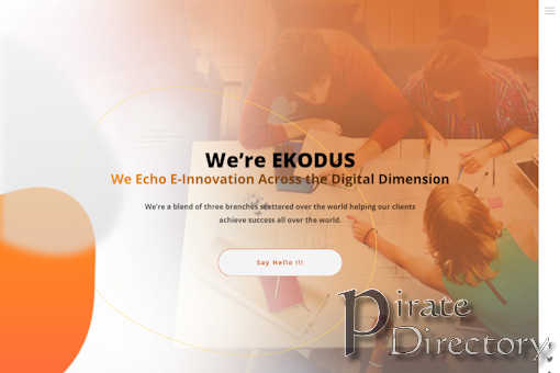 Website preview for: Ekodus Technologies