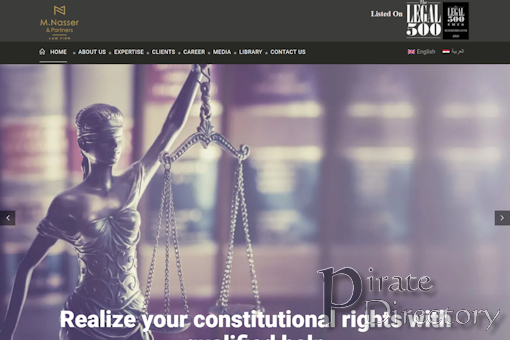 Website preview for: Mohamed Nasser Law